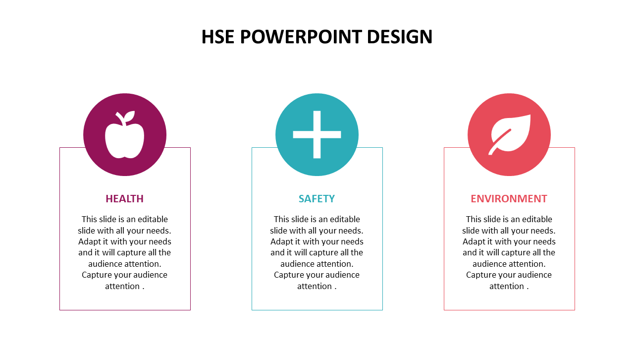 Immediately Download HSE PowerPoint Design Presentation